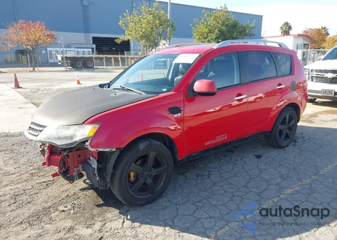 2007 Mitsubishi Outlander Xls from USA, damaged, VIN JA4MS41X37Z015042